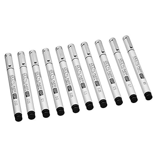 Copic Multiliner SP Ink Pens 10/Pkg-Set A