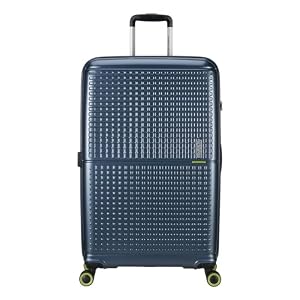 American Tourister Geopop Spinner 77/28 TSA Trolley Blue Moon