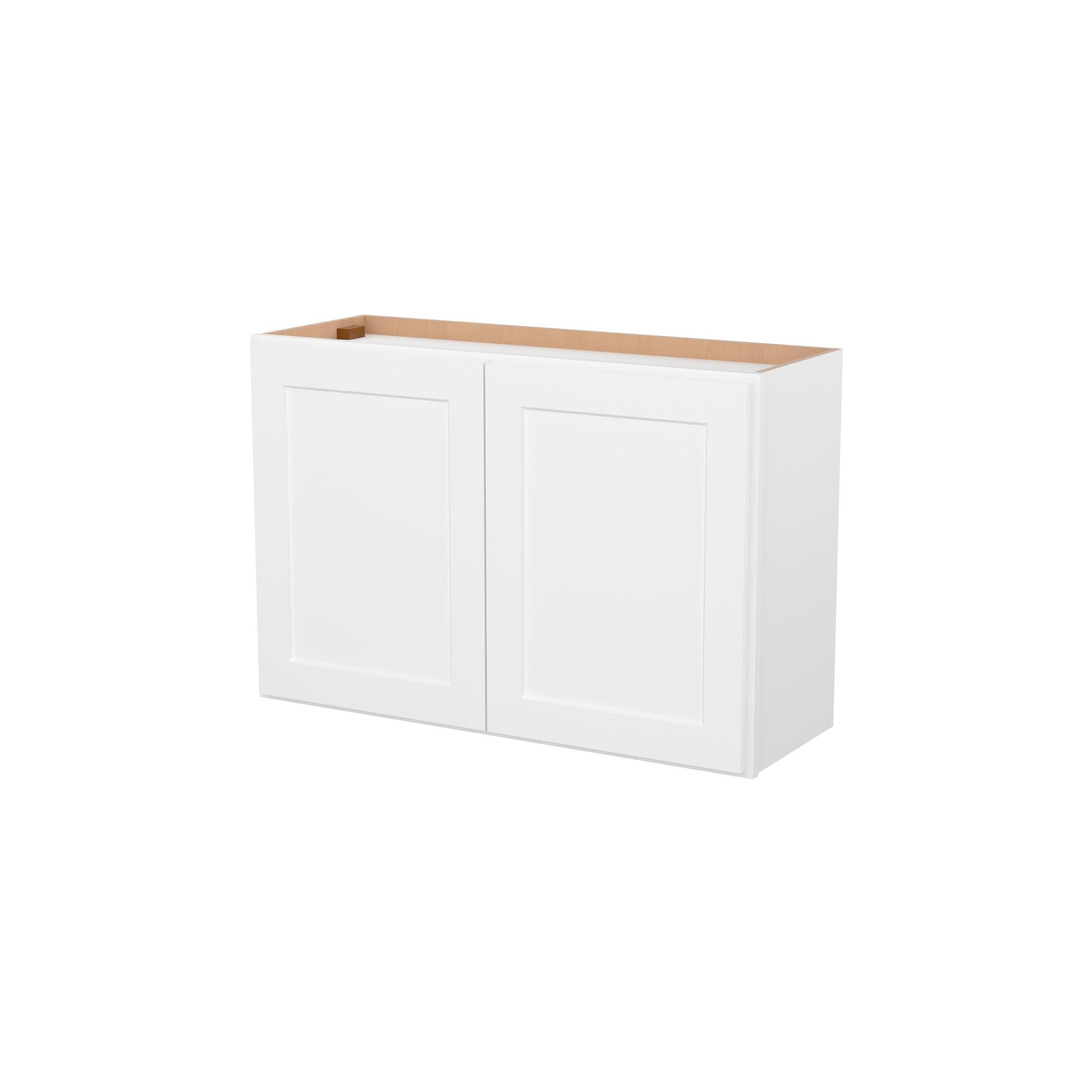 Furinno Shaker Wall Kitchen Cabinet 2-Doors, White