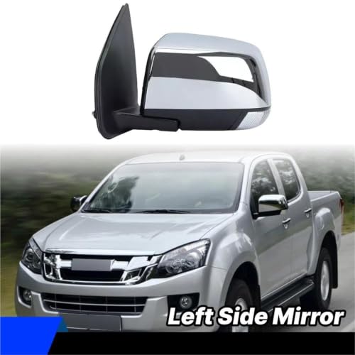Rétroviseur Isuzu D-Max 2012-2017 avec garniture chromée haut de gamme 8 broches