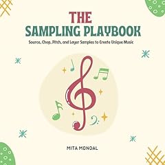 Diseño de la portada del título The Sampling Playbook