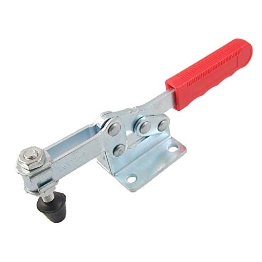 X-DREE 227 kg 500 kg hållkapacitet flänsad bas U-formstång Vippklämma(227 kg 500 lb Capacidad de sujeción Base bridada Barra en forma de U Toggle Clamp