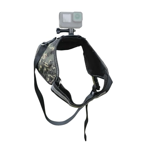 Dog Harness for Gopro, Dog Vest Harness Chest Strap for Action Camera GoPro Hero 12 11 10 9 8 7 6 Xiaomi Yi 4K Dog Belt Mount for GoPro Accessory, Suitable for Medium and Large Dogs