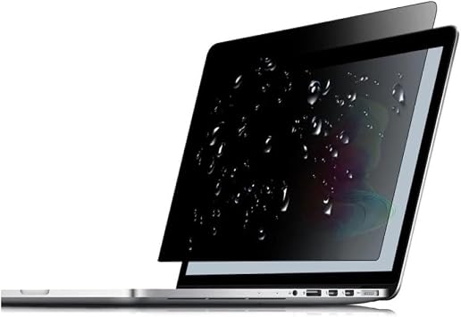 Engo Lenovo Ideapad Slim 5 16 İnç İle Uyumlu Hayalet Ekran Koruyucu Notebook, Yandan Görünmeyen Anti-Spy Gizlilik (Privacy) Laptop Koruması, 9H Temperli Nano Kırılmaz Esnek Cam, Parlama Önleyici
