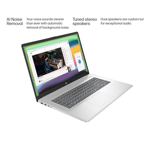 Image of HP 17.3 inch FHD Touchscreen Laptop - AMD Ryzen 5 7430U CPU, 250 Nits IPS Display, Webcam, Wifi6, Win 11 Pro for Business & Students(32GB RAM 1TB SSD)