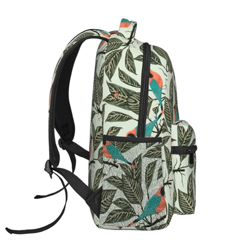 Mochila plegable ligera de estilo tropical para excursiones y camping 3