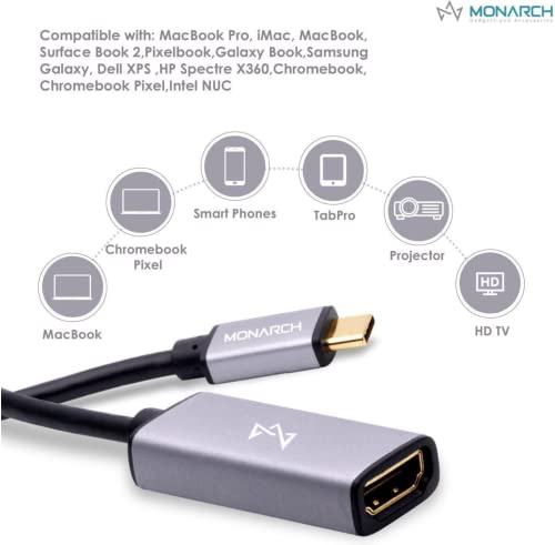 Monarch Gadgets & Accessories USB-C to HDMI ADAPTER - Image 3