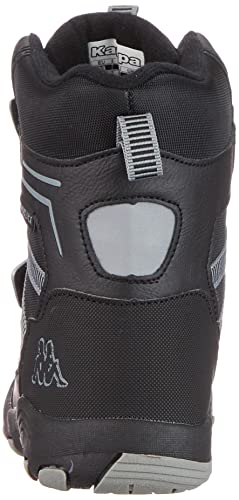 Kappa Blackpool Tex K 260805K-1116, for Boy, Black/Grey, 10 US3