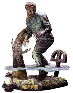 エクスプラス (X PLUS) The WOLF MAN ロン・チェイニー・ジュニア as 狼男 1/8スケール 未塗装 プラスチックモデルキット
