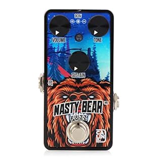 Thick, saturated and chewy - just like a good fuzz should sound and inspired by a classic heard on dozens of iconic album releases. 3 Function Knobs: Volume, Tone, Sustain. Dimensions: 11 x 6.6 x 2.3 cm/Package Weight: 340g. True bypass design, Alumi...
