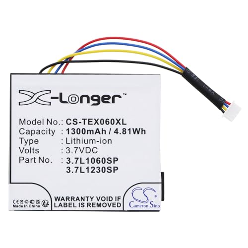 TCTK Laptop Akkus 1300mAh Kompatibel mit [Texas Instruments] N2/AC/2L1/A, TI-84 C Silver, TI-84 Plus C Silver Edition, TI-Nspire CAS Touchpad, TI-Nspire CX, CX CAS, Touchpa FBA