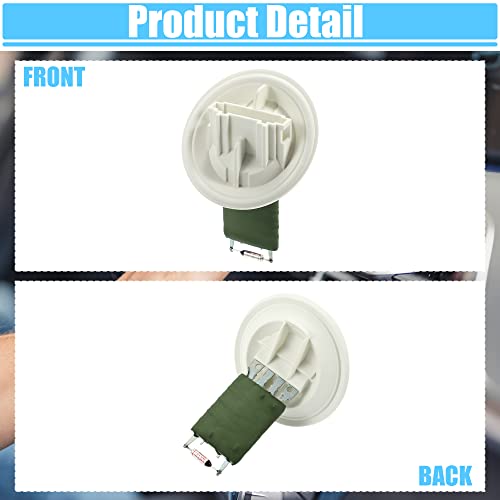 Image of ACROPIX HVAC Blower Motor Resistor Heater Fit for Smart Forfour - Pack of 1 White Green