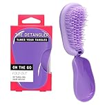 The Detangler On the Go Travel Detangling Hair Brush, Purple