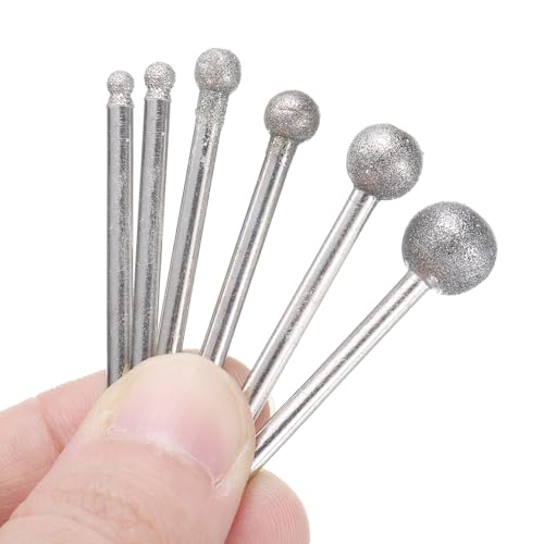 Set de punta de diamante esférica 3-10 mm uxcell miniatura 5