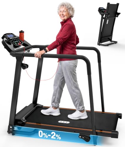 Redliro Long-Handrail Walking Treadmill