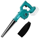 Akku Laubbläser Akku-Gebläse Laubsauger 18V Ersatz 2-in-1 für Staubsammelfunktion, Staubsauger Von der Elektrikerüberwachung