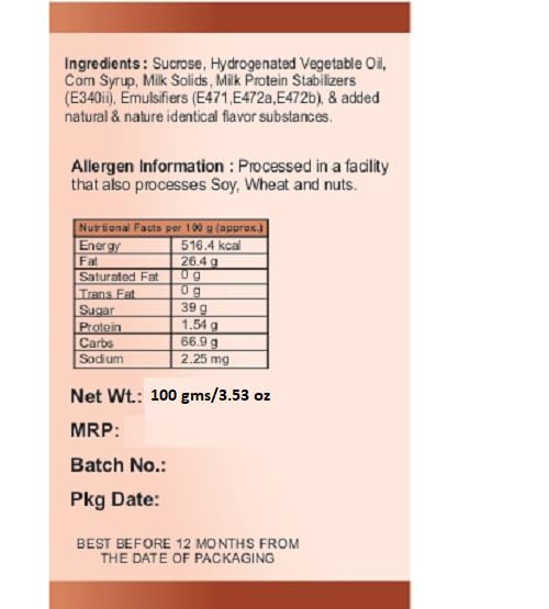 foodfrillz Whipping Cream Powder - Chocolate (100 g) for Icing Cakes, Cupcakes, Brownies, Donuts ice Creams - Image 2 thumbnail