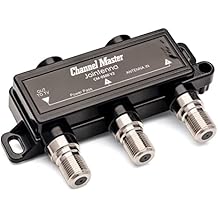 Channel Master JOINtenna - Combines Signals from 2 Digital HDTV Antennas, Two Inputs & One Output, Power Passing for Preamplifiers and Boosters, Built-in LTE Filter, Low-Loss Design, Indoor/Outdoor