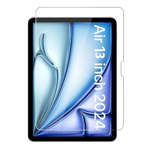 Image of Premium Tempered Glass Screen Protector for iPad Air 13 inch M2 2024 / iPad Air 13 inch M3 2025 [Anti-Scratch] & [9H Surface Hardness] - Pack of 1