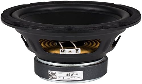 GRS 8SW-4 8" Poly Cone Subwoofer 4 Ohm