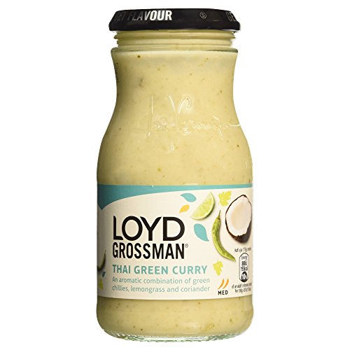 Loyd Grossman Salsa de curry verde tailandés, 350 g