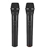 Draadloze Microfoon, Universele VHF Draadloze Handmicrofoon met Ontvanger/Antenne Professionele Dynamische Zangmicrofoon…