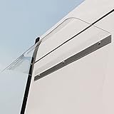 Silencieux et auto-nettoyant: les jours de pluie, il peut en montrer un point culminant, c'est-à-dire que le bruit n'est que de 60 décibels. L'effet est évident et est un matériau d'isolation sonore professionnel. En même temps, la surface d'une conception facile à nettoyer et courbe a l'effet de l'auto-nettoyage sous la pluie.