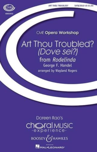 Dove sei? from Rodelinda: Dove sei? from Rodelinda. medium voice, mixed choir (SATB) and piano.