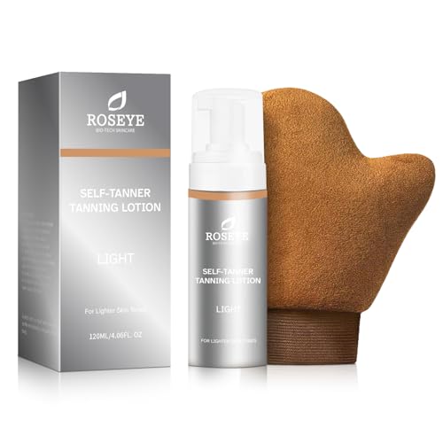 Autoabbronzante Corpo Express - Lozione in Tono Chiaro per un'Abbronzatura Naturale | Con Glicerina Idratante, 120 ml