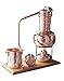 Dr. Richter® Destille 2 Liter Modell Kalif mit Aromakorb, Thermometer und Spiritusbrenner (Aktuelles Modell; Premiumedition II)