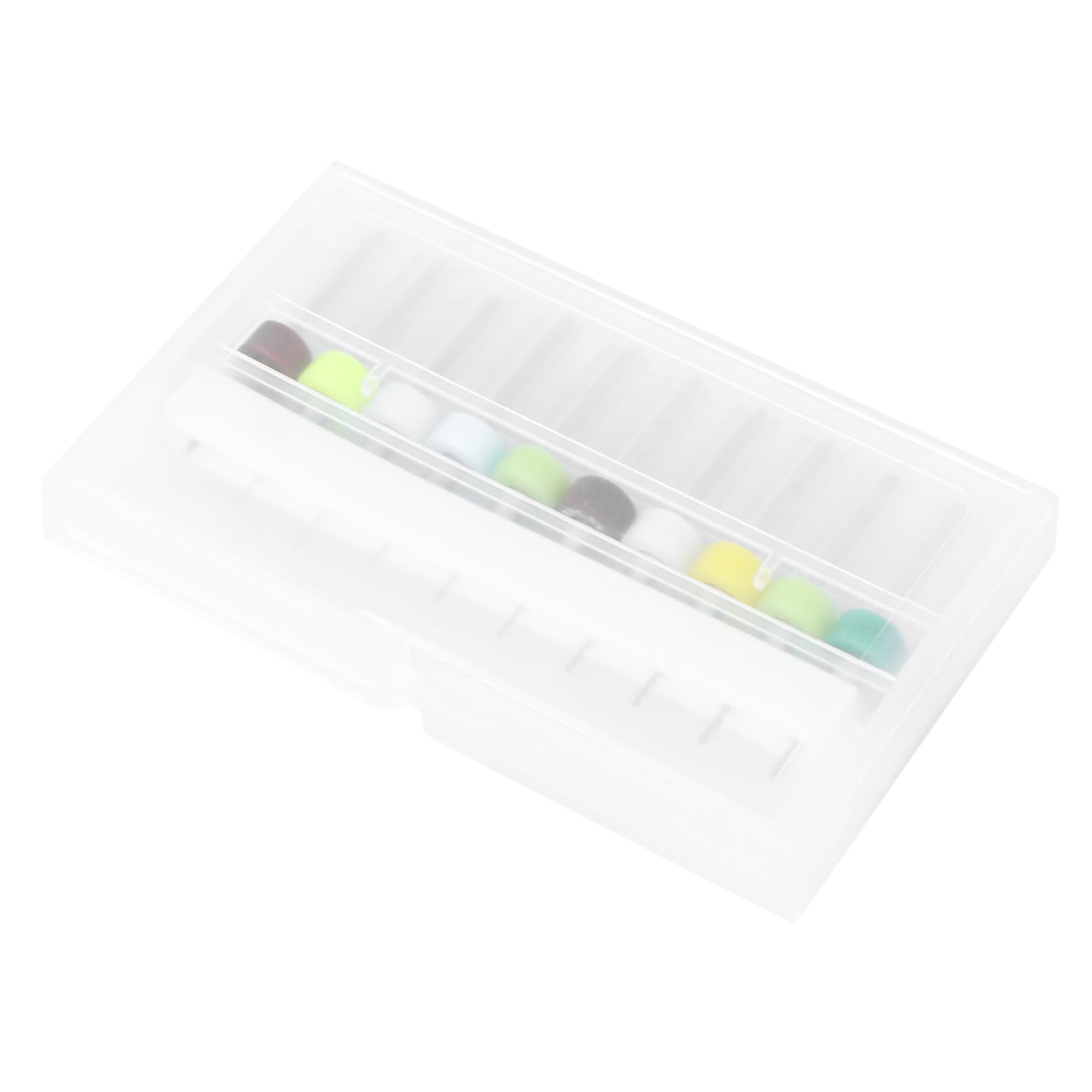 IWOWHERO Drilling Jewelry Making 10 Pcs Tungsten Carbide Drill Bit Set 0.1mm-1.0mm Random Color