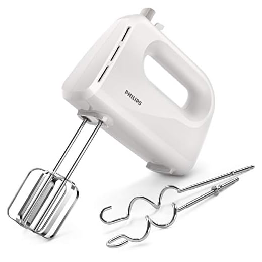 Philips Cucina HR3705/00 Sbattitore Elletrico, Collezione Daily Bianco, 300 W