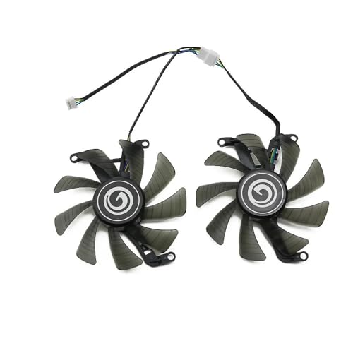 2Pcs T129215SU 85mm 4pin RTX2070 GPU Cooler for Galax for Geforce RTX 2070 2060 Super Will Graphics Card Fan Laptop Parts