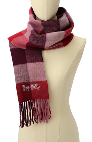 Coach womens Multicolored Check Muffler 6