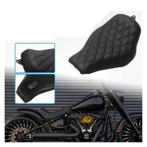 Asiento individual de conductor con acabados premium para Softail Fat Boy Breakout 4