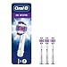 Oral-B 3D White Electric Toothbrush Replacement Brush Heads Refill, 3 Count