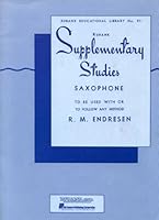 Rubank Supplementary Studies Saxophone (Rubank Educational Library, No. 51) B000EO6ATW Book Cover