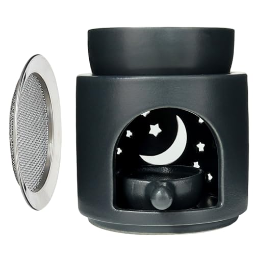 Zweiapappel Räucherstövchen Duftlampe mit Räuchersieb und...