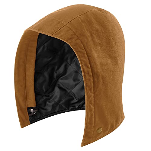 Carhartt Men's 104244 Washed Duck Quilted Nylon Lined Hood
