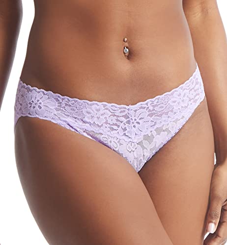 V-kini Hanky Panky Daily Lace en taille XS coloris Moon Crystal
