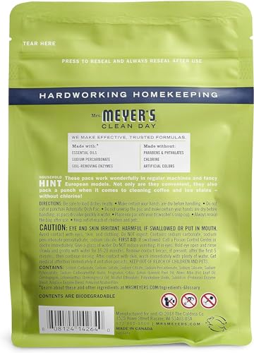 MRS. MEYER'S CLEAN DAY Automatic Dishwasher Pods, Lemon Verbena, 20 Count — view 2