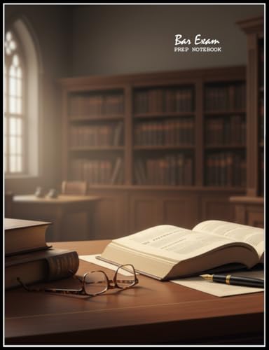 Bar Exam Prep Notebook: Study Log for Tracking Legal Vocabulary