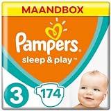 Pampers - Sleep&play - Maat 3 - Maandbox - 174 stuks - 5/9KG