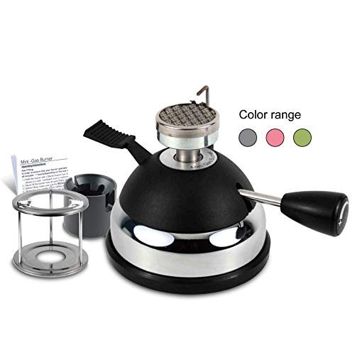 BLUEFIRE Butane Mini Burner for Tabletop Siphons Syphon, w Furnace Stand and Assembly