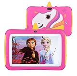 Tablet for Kids,7 inch Kids Tablet Android 9.0 Edition Tablet with WiFi and Bluetooth,Tablet for Kids with 2GB+16GB,Children Tablet with Parental Control (Pink)