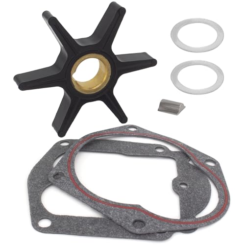 QuickMariner 8508910 Water Pump Impeller Service Kit for Mercury Marine Force 25 30 40 50 HP...