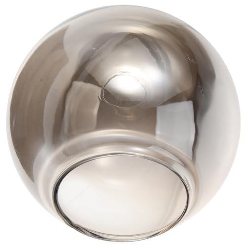 Zerodeko Paralume Vetro Globo per Lampada Sostituzione Paralume in Vetro di Ricambio per Lampade Sospensione