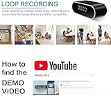 LaoZiTong 4K Full UHD Spy Camera Hidden Camera in Clock WiFi Hidden Cameras Video Recorder Wireless IP Camera Indoor Home Security Monitoring Nanny Cam 140° Angle Night Vision/Motion Detection - Image 7