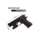 Feisuo Toys Gun Games-Realistic 1:1 Scale Colt M1911A1 Rubber Bullet Pistol Mini Pistols , Slide Action for Training or Play