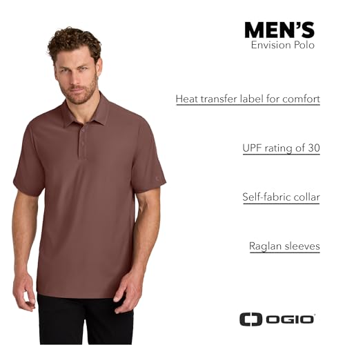 OGIO Unisex Envision Polo | Moisture Wicking Polo Shirt for Men & Women, Athletic Collared Shirt with UPF 30 Rating4